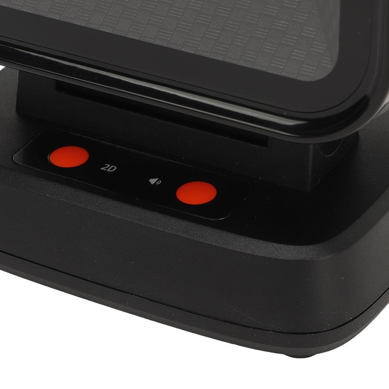 Desktop Barcode Scanner High Scanning Speed Large Window 1D 2D