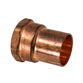 PROCURU 1-Inch Copper Female Adapter CxF, Professional Grade, NSF Lead Free Certified (1", 1-Pack)