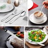 LIANYU 72-Piece Silverware Set with Steak Knives, Stainless Steel Flatware
