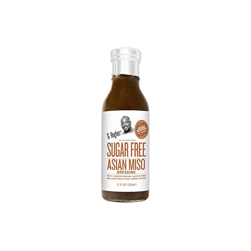 G Hughes Sugar Free Asian Miso Dressing - Asian Salad