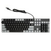 Full Size Mechanical Keyboard 104 Keys USB Wired Gaming Keyboard