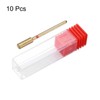 sourcing map 10pcs 200-230 Grits Diamond Grinding Bit 4.2mm Cylindrical