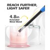 NEON Lighter, Refillable Butane Candle Lighter, 4 Pack Multi-Purpose Reusable
