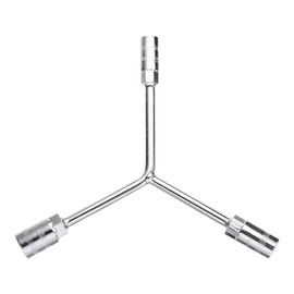 QUARKZMAN Y-förmiger 3-Wege-Steckschlüssel 13mm 16mm 18mm Langer Arm Y-Typ 6-Punkt-Innensechskantschlüssel Fahrrad-Innensechskantschlüssel Drehmomentschlüssel für Fahrradreparatur Tools