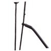 OHPHCALL 2pcs Black Peephole Holder Accessories Durable Bowstring Slide Stabilizer