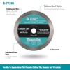Makita D-77285 3" Continuous Rim Diamond Blade for Ceramic, Granite