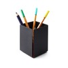 eglooh - Moire - Desk Pen Holder with Black Steel