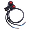 Taiss 7/8″ Waterproof Motorcycle ATV Handlebar Push Button Switch,12v Led