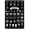 AGDeko® Tin Sign Coffee 38 Ways to Make a Perfect