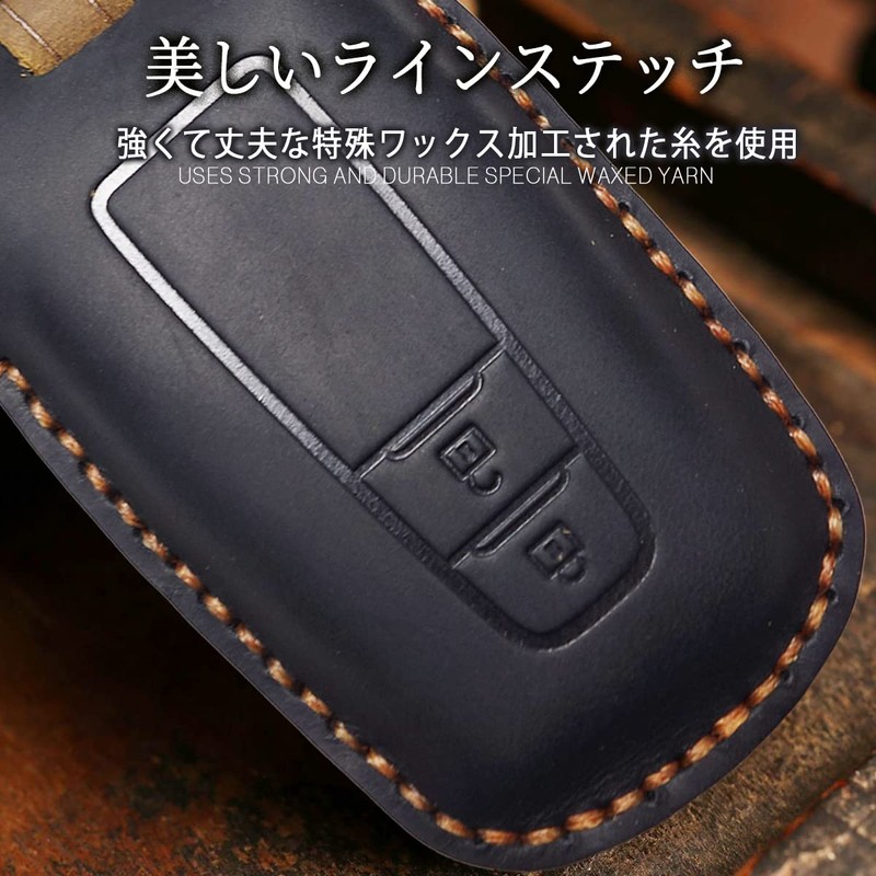 [MKMC] Smart Key Case, Leather, Chr Harrier 80 Series, Corolla