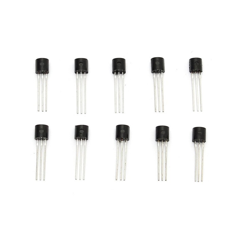 DollaTek 10Values 200PCS NPN PNP Power Transistor Assortment Assorted Kit