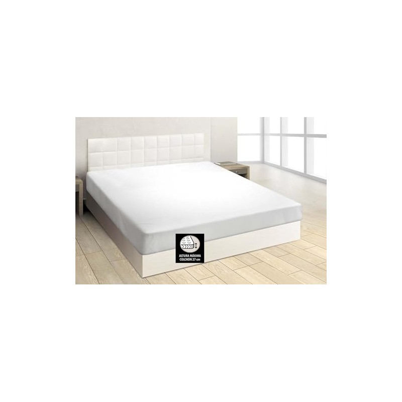 Burrito Blanco Fitted Sheet A8, 100% Cotton Flat Sheet, Fitted