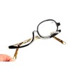 OREUDO Readers Magnifying Makeup Glasses Eye Make Up Spectacles Flip