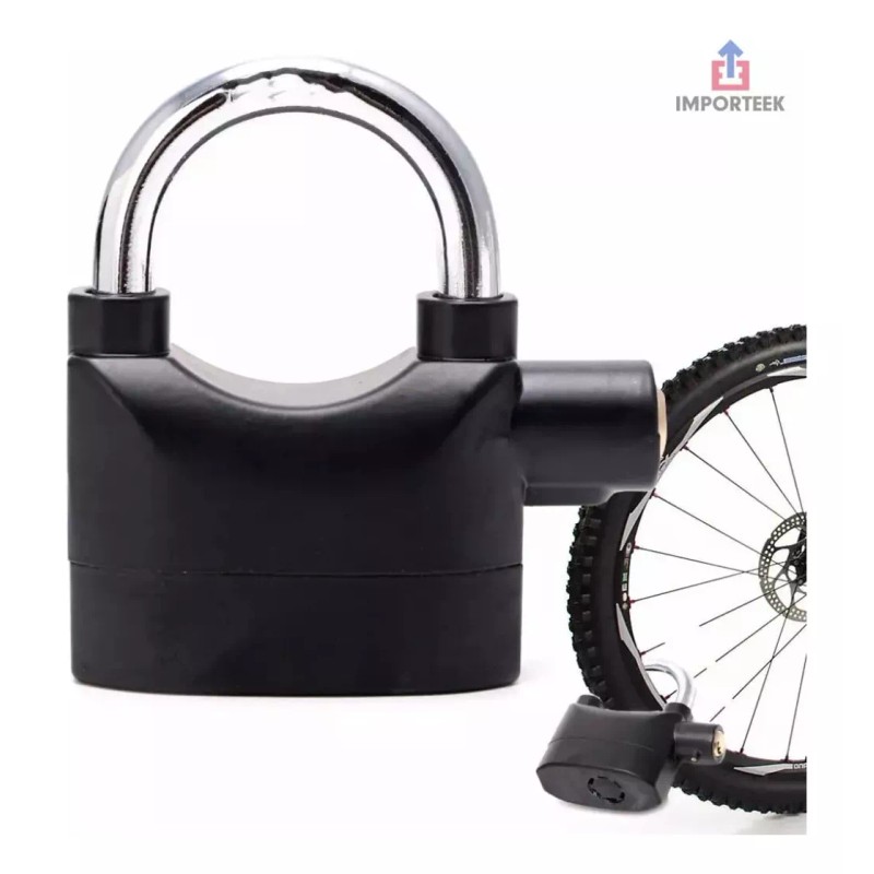 Importeek 5pz Candado Alarma Moto Bicicleta Seguridad Antirrobo