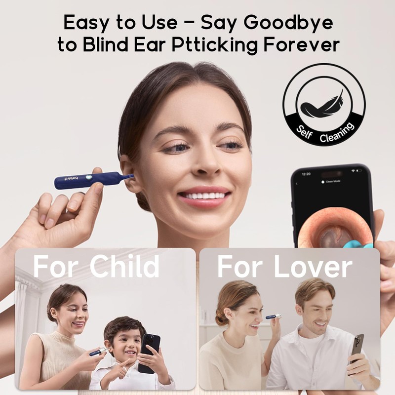 BEBIRD Ear Wax Removal Tool Camera, Visual Earwax Cleaner with