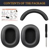 SOULWIT Ear Pads Cushions + Headband + Silicone Earpads Cover