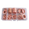 Nanairokan Copper Ring, Copper Crush, Washer, Sealing Ring, Seal Gasket,