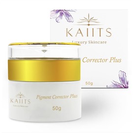 KAIITS Pigment Corrector Plus. Radiance Boosting Hyperpigmentation Face Cream with Vitamin E, Hyaluronic Acid & Alpha Arbutin – Eraser for Discolored, and Hyperpigmented Skin |1.7oz