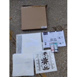 We R Memory Keepers Vinyl Print Press Kit - 2 Inks, 3 sheets, 3 frames WINTER