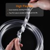 sourcing map PVC Vinyl Tube 4.5 mm ID 6.5 mm