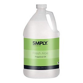 Fresh Aloe Fragrance Oil by SMPLY. - 1 Gallon Scent Oil for Aromatherapy, Candles, and Diffusers