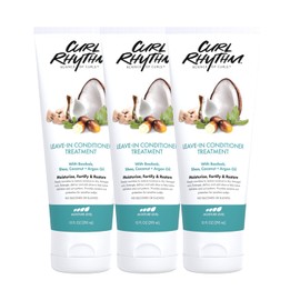 Curl Rhythm Leave-in Conditioner Treatment for Women - 10 oz Treatment - Pack of 3