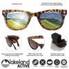 Lakeland Active Camerton Folding Polarized Sunglasses - Matte Tortoiseshell