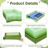 Bokon Sage Green 6 Pack Classroom Turn in Trays, Stackable