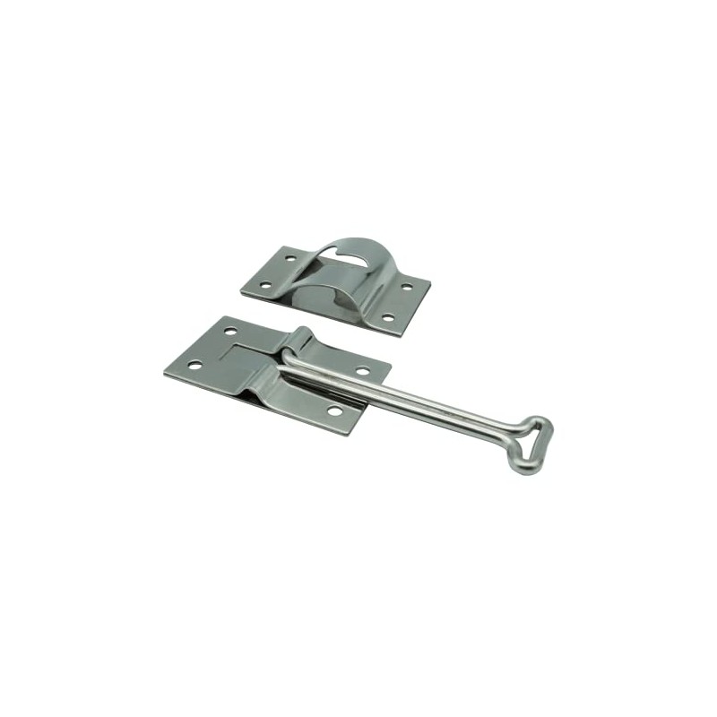 Dsnaduo Polished Stainless Steel 4 Inches T Style Entry Door