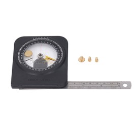 Magnetic Angle Finder Multi Functional Angle Measuring Tool with Removable Stainless Steel Ruler