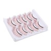 Housoutil 10pairs Long False Lashes Eyelashes Makeup Individual Lashes for