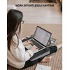 ZEAPTAC Portable Lap Laptop Desk with Pillow Cushion, Fits up