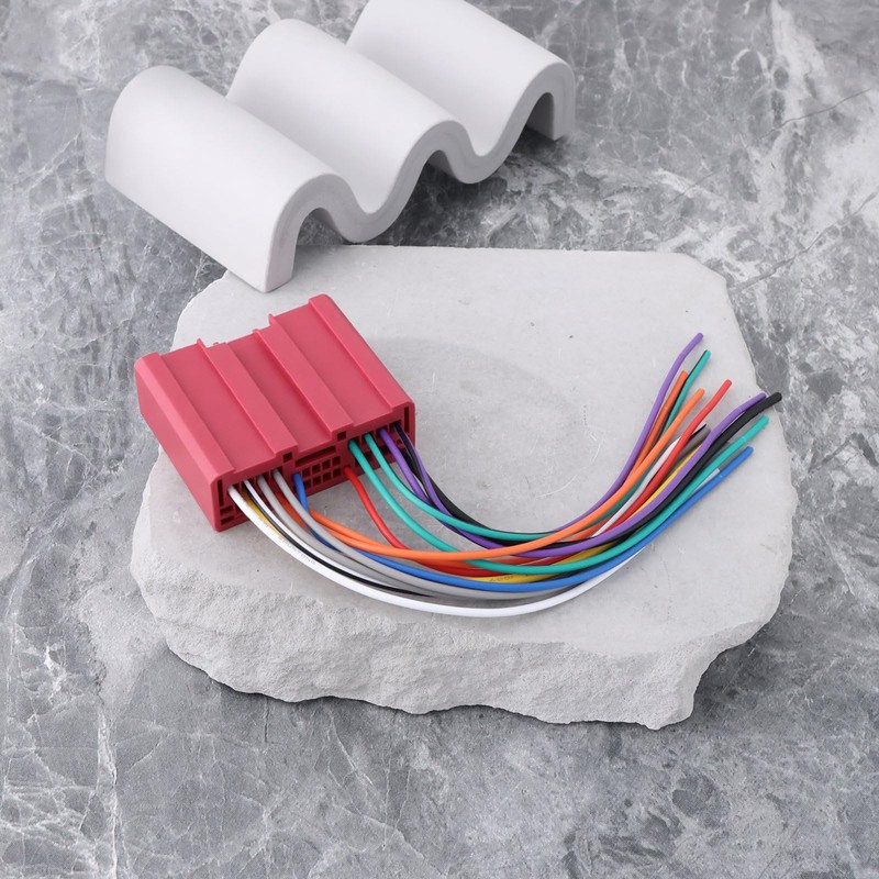 OTOTEC Radio-Kabelbaum-Stecker 14 Drähte Ersatzteil 70-7903 Kompatibel mit Mazda 2001-2017