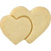Birkmann 1010688510 Cookie Cutter Double Heart Stainless Steel, 6.5 Cm,
