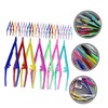 Healvian 60pcs Eyebrow Tweezers Ergonomic Makeup Tool for Precision Shaping