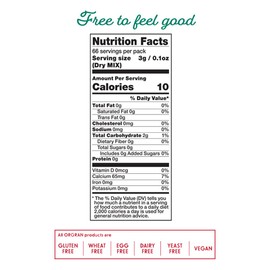 Orgran – Egg Replacer | Plant Based, Gluten-Free, Non-GMO | Natural Egg Replacer | 7.05 OZ | Vegan Egg Substitute For Baking…