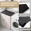 Nyoria Dryer Top Protector Mat with Lint Trap Hole Cut
