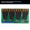High Power Four Way Relay Module Control Panel Optocoupler Isolation