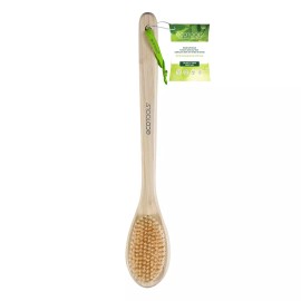 EcoTools ECO Body Back Bath Brush - for Shower with Long Handle, Back Washer Scrubber NEW