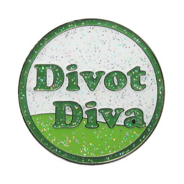 Navika Divot Diva Glitzy Ball Marker with Hat Clip