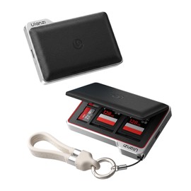 ULANZI DC01 Memory Card Case & USB-C Reader, 4 SD + 4 TF Slots