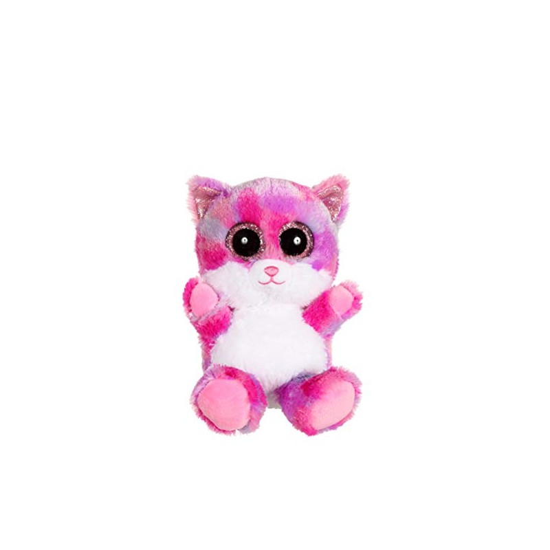GIPSY 71208 Plush Cat Pink/Purple