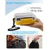 Beoccudo Waterproof Box Small Dry Box Mini Waterproof Container Watertight