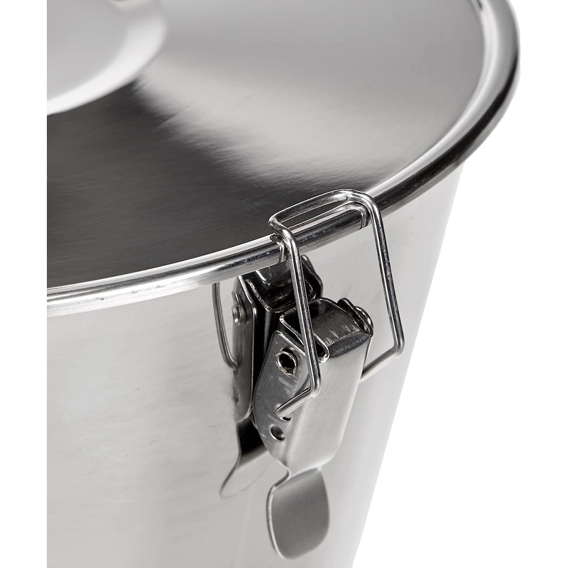 ibili Pudding Mould with lid 18 cm of Stainless Steel,