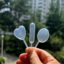 3 Shapes 4ml Mini Dropper Liquid Heart Shape 25ea