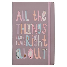 Karma, Lined Journal Notebook, 100 Lined Pages, Size Hardbound Journal, 5.5 inches x 8.25 inches Dairy, Journal, All The Things