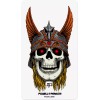 Powell Peralta Andy Anderson Skull Skateboard Sticker - 3"