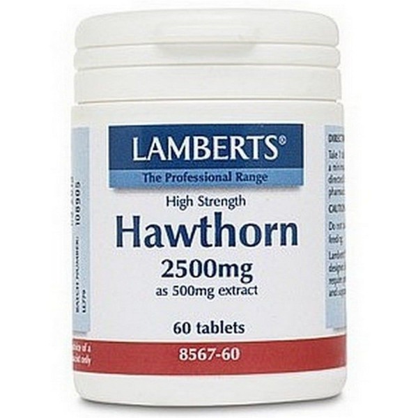Lamberts Hawthorn 2500mg 60 tabs