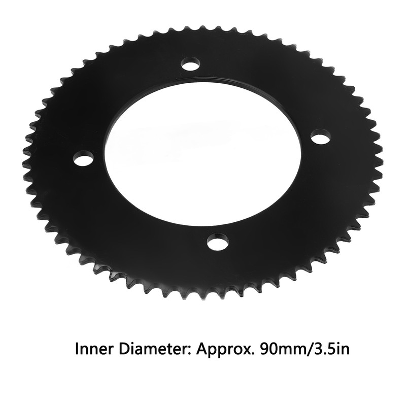 T8F 64T Rear Sprocket Steel 4 Hole 90mm Rear Wheel
