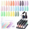 Gellen Gel Nail Polish, 16 Colors Gel Nail Polish Set,